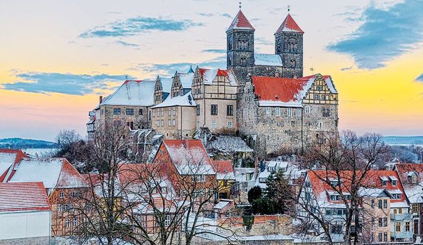 Romantisches Schlosshotel im Harz mit Bodetal Therme
