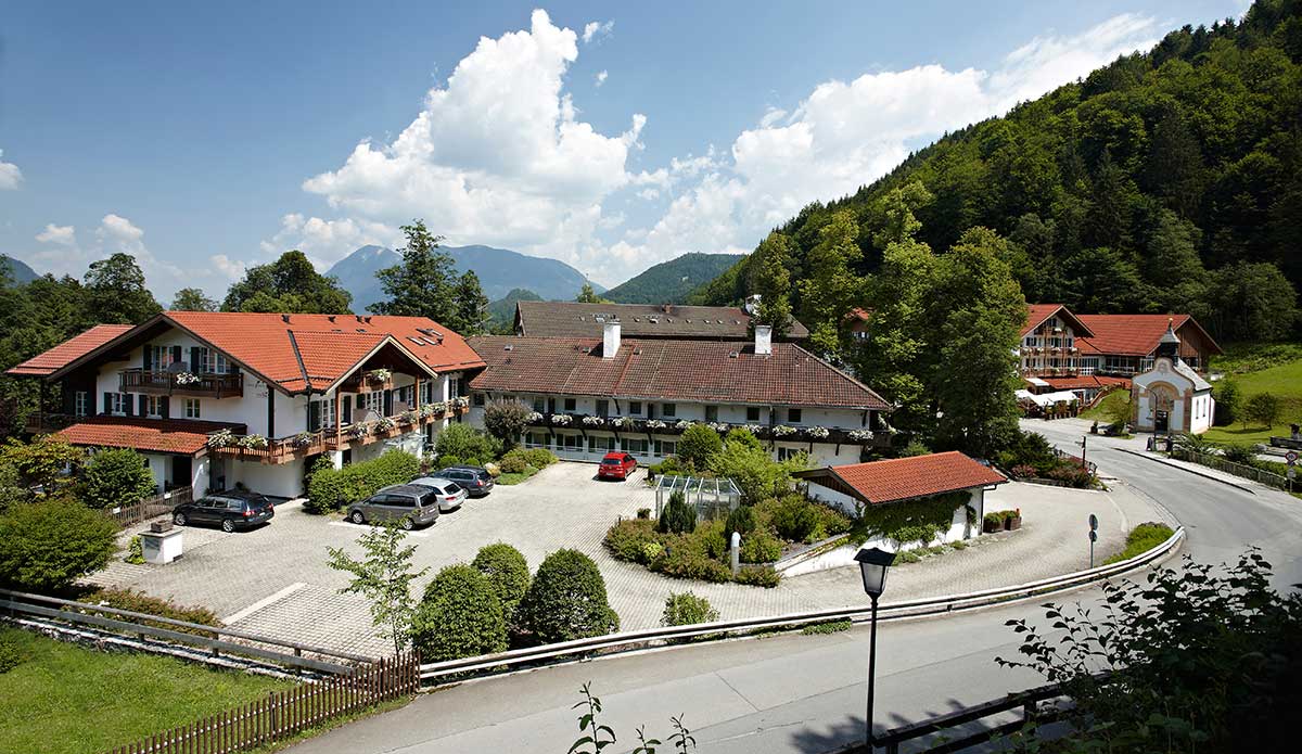 Wellnesshotel Zugspitze Berghotel Hammersbach Wellnessurlaub
