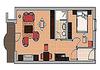 2-Zimmer-Appartement-Suite Inselseite / Typ 1 od. Typ 11