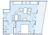 2-Zimmer-Appartement-Suite Inselseite / Typ 1 od. Typ 11